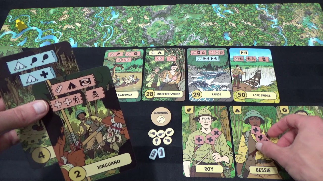 Partie en solo - The Lost Expedition