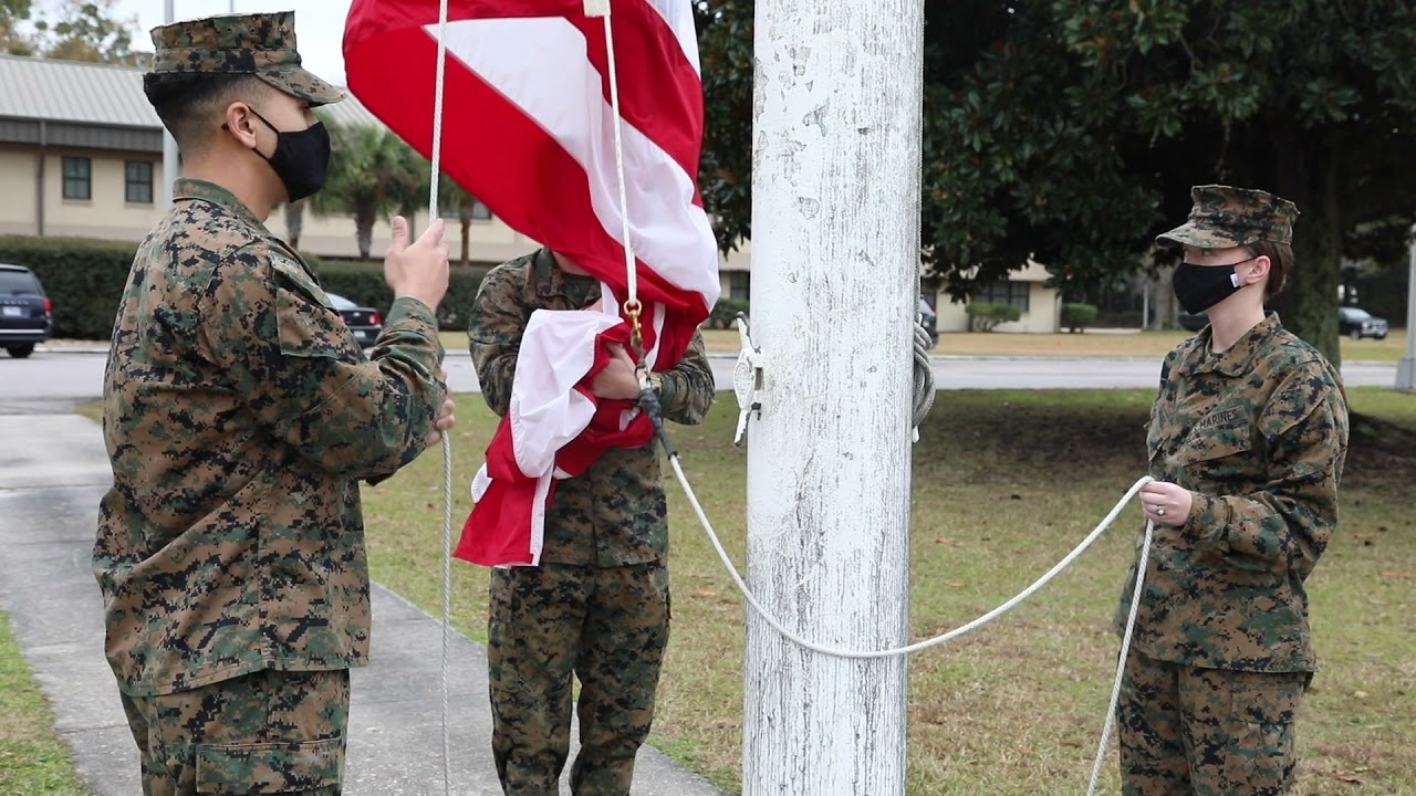 How to Conduct Marine Corps Morning Colors