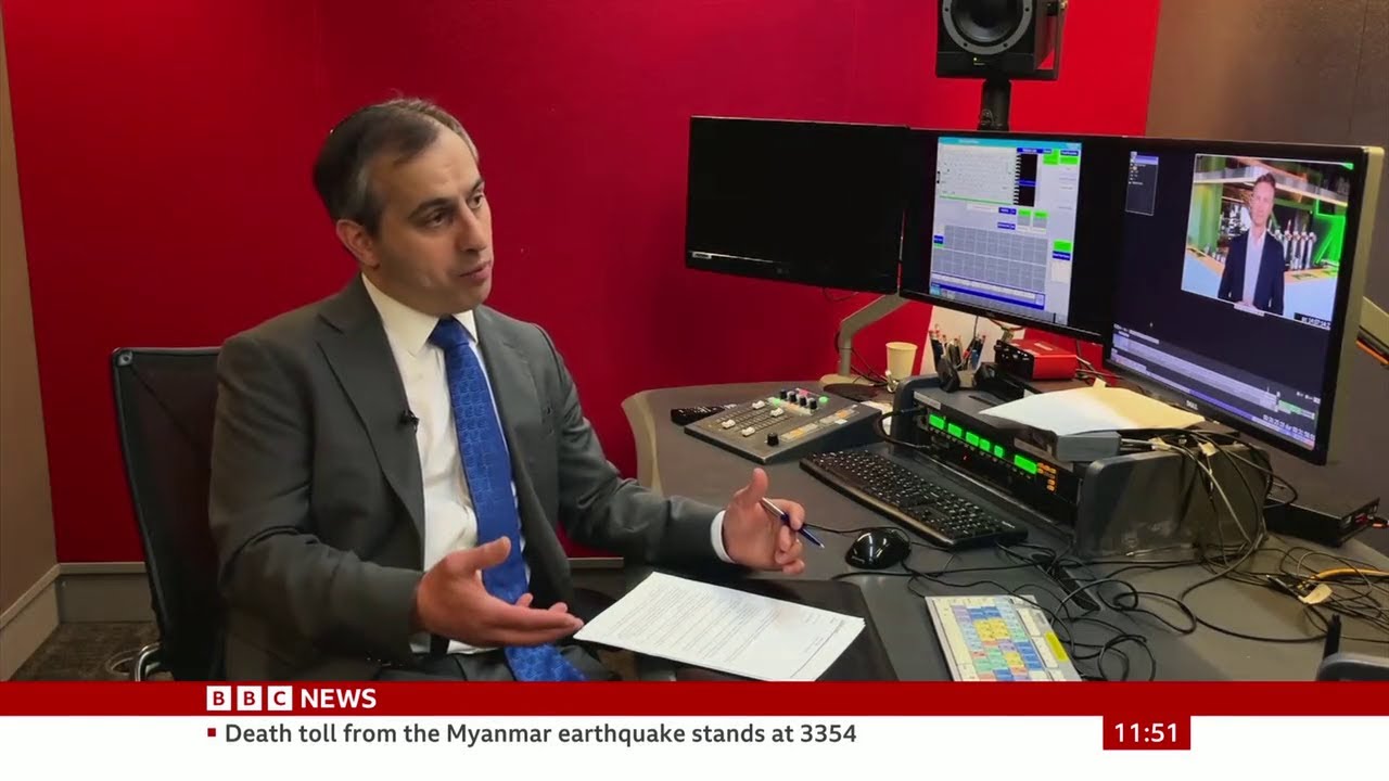 BBC Talking Business: Heineken CEO Dolf van den Brink interview 05 April 2025
