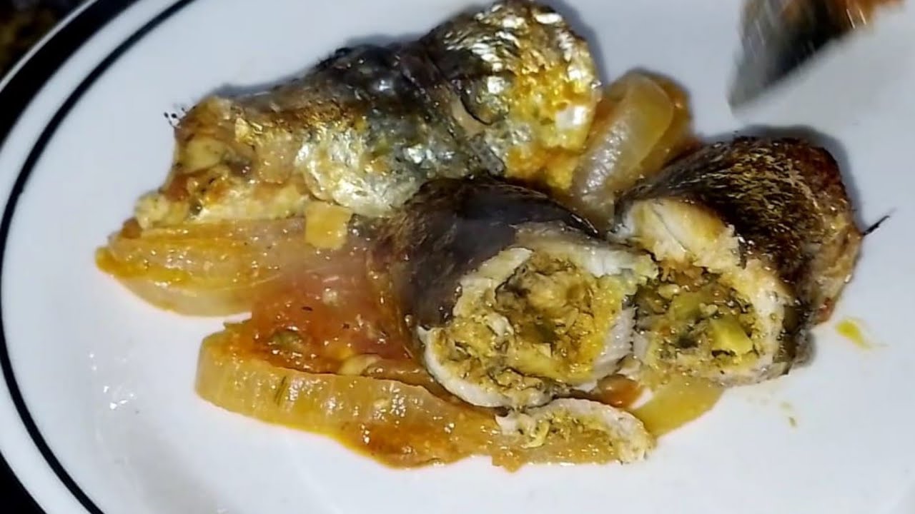 طبق سمك السردين في الفران@