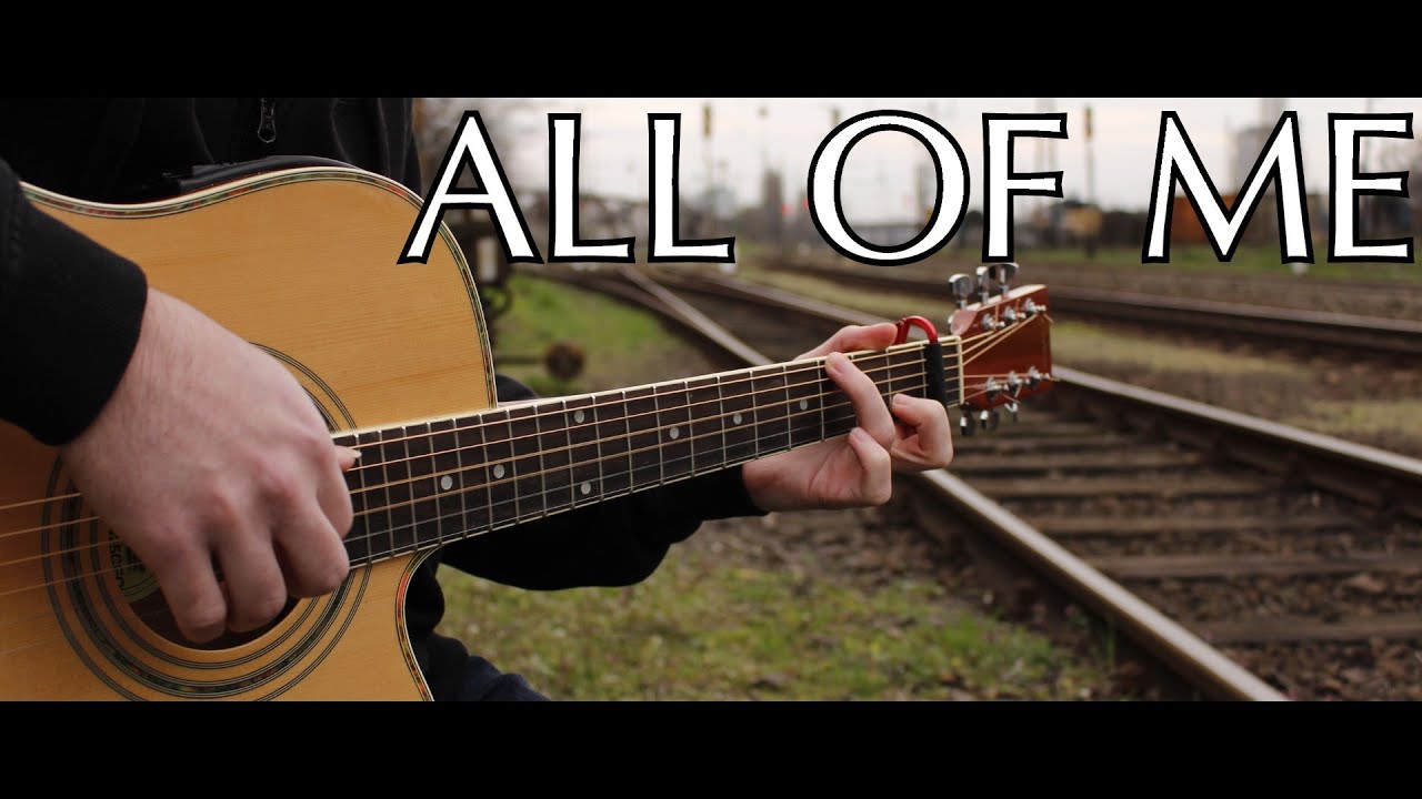 John Legend - All Of Me (fingerstyle guitar cover by Peter Gergely) [WITH TABS]