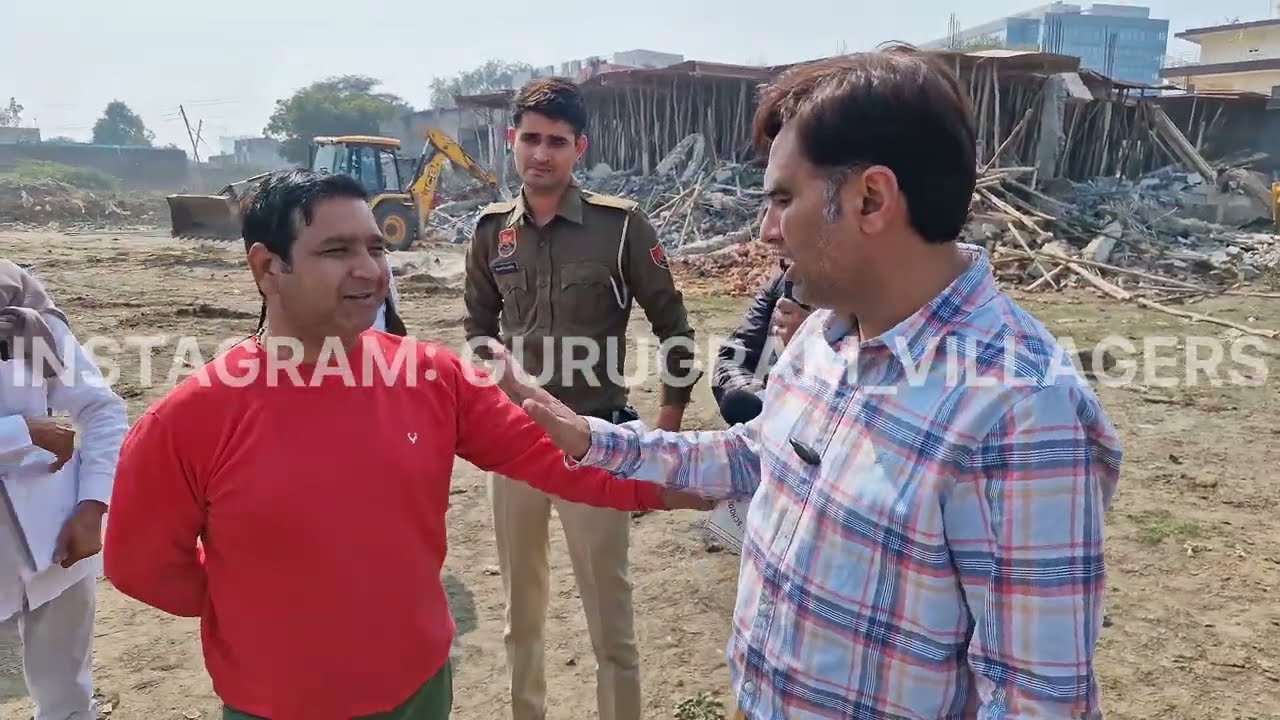 हम माहौल ख़राब करेंगे, अगर हमारा घर टुटा तो ! || NARSINGHPUR VILLAGE || DTP RS BATTH GURUGRAM