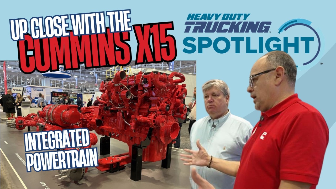Take a Tour of Cummins' New Integrated X15 Powertrain
