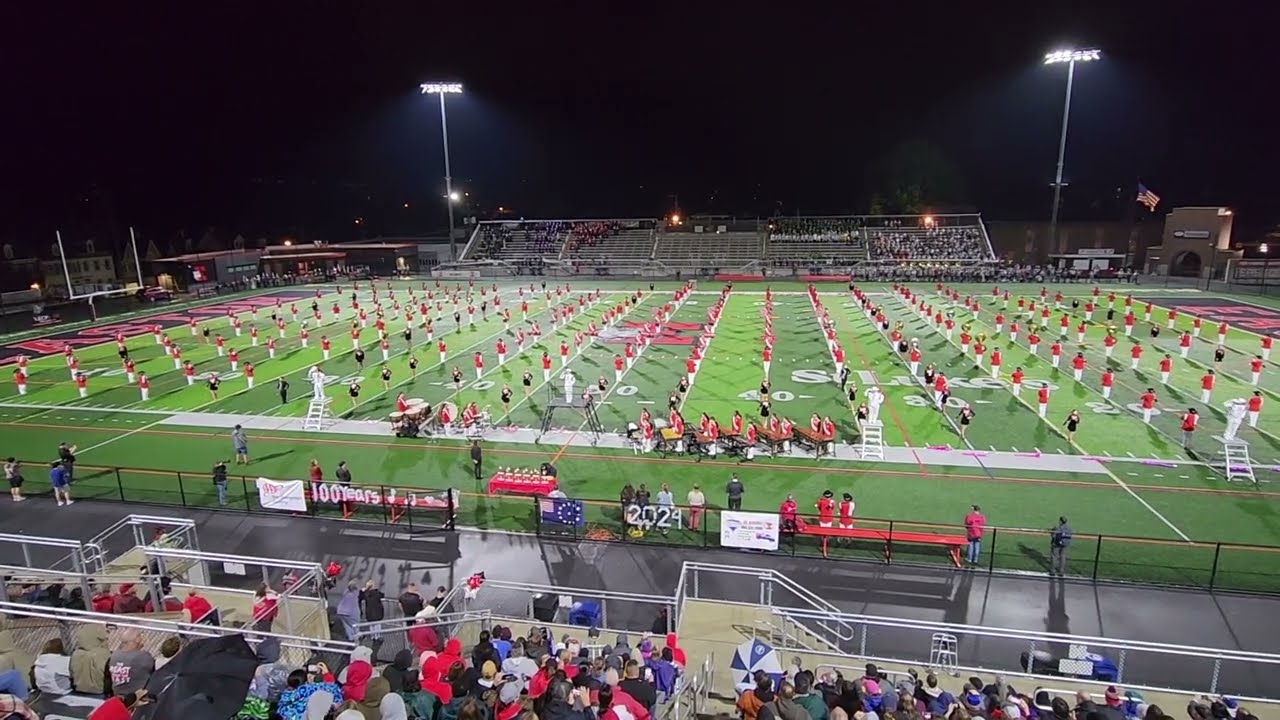 Easton Area High School Marching Band - 2024 First Flags Band Festival
