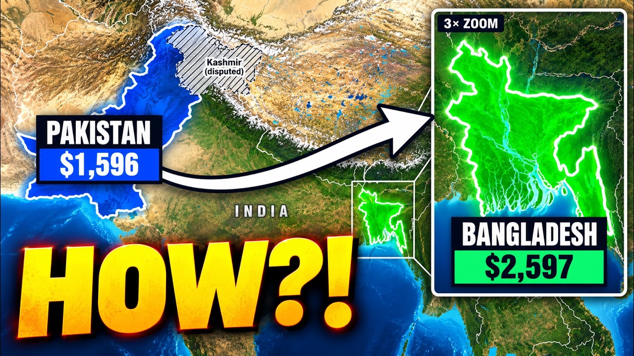Why Bangladesh Is Now Richer Than Pakistan
