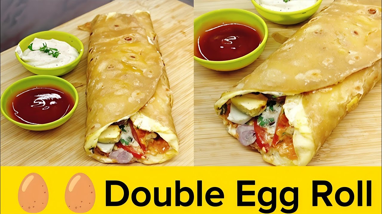 Egg roll recipe // Surti style egg roll // double egg roll #sagarkitchen #trendingvideo #viralvideo 