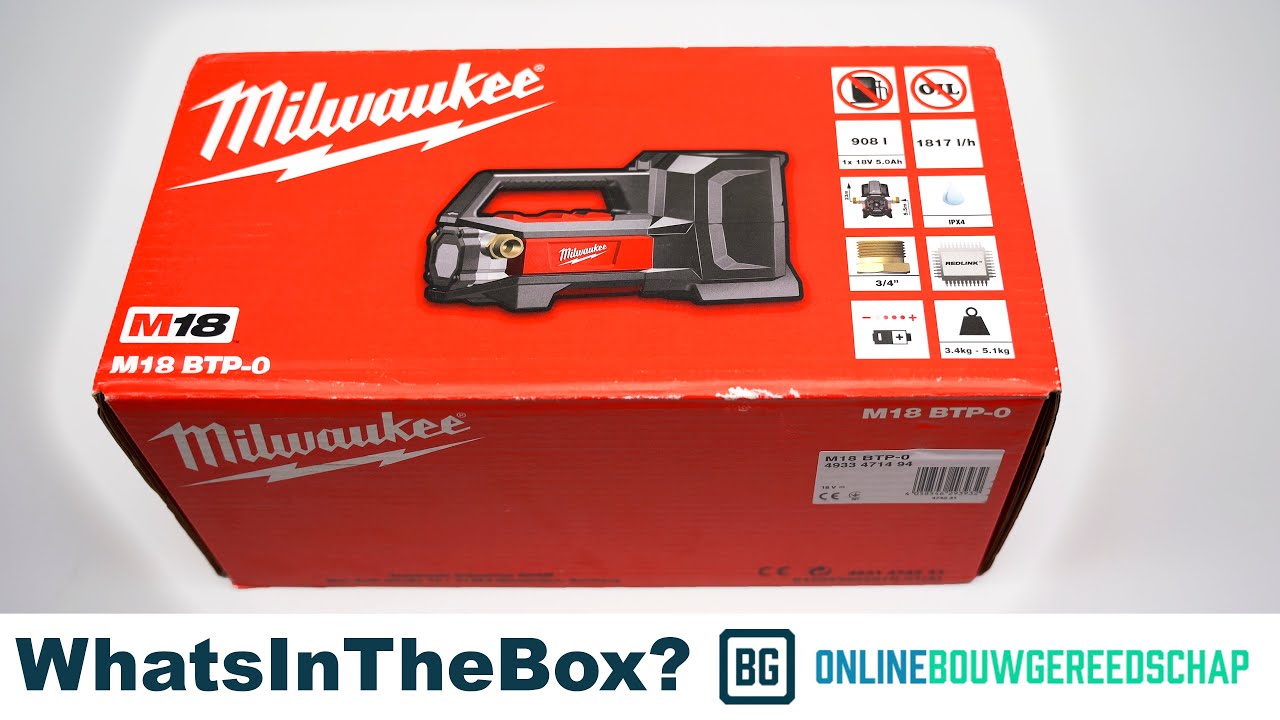 Milwaukee M18 BTP-0 Unboxing | OnlineBouwgereedschap