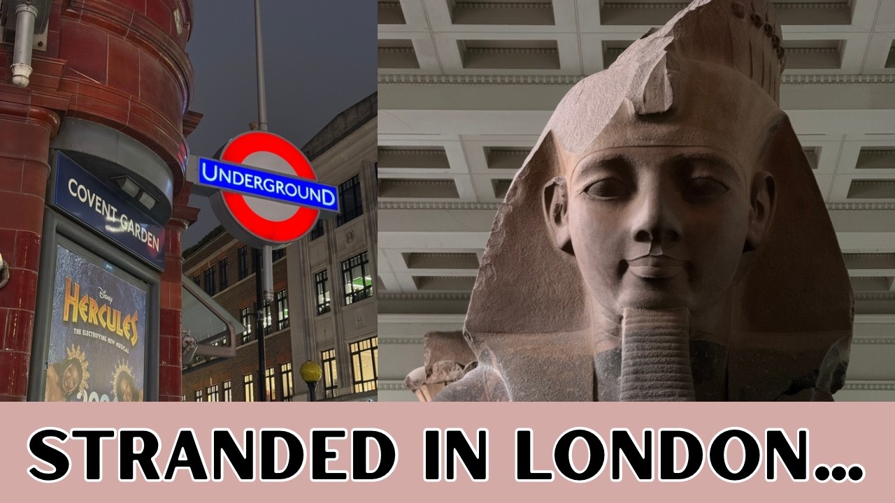 Flights Canceled... STRANDED IN LONDON! (5)