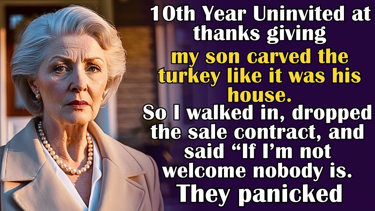 They Uninvited Me from Thanksgiving for the 10th Year — So I Served the Family House as the Main