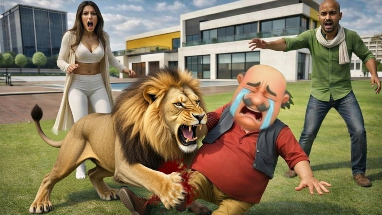 Motu ke Lion Ne Kat Liya 😭 Indian autotheft simulator @MakGamingstudio 