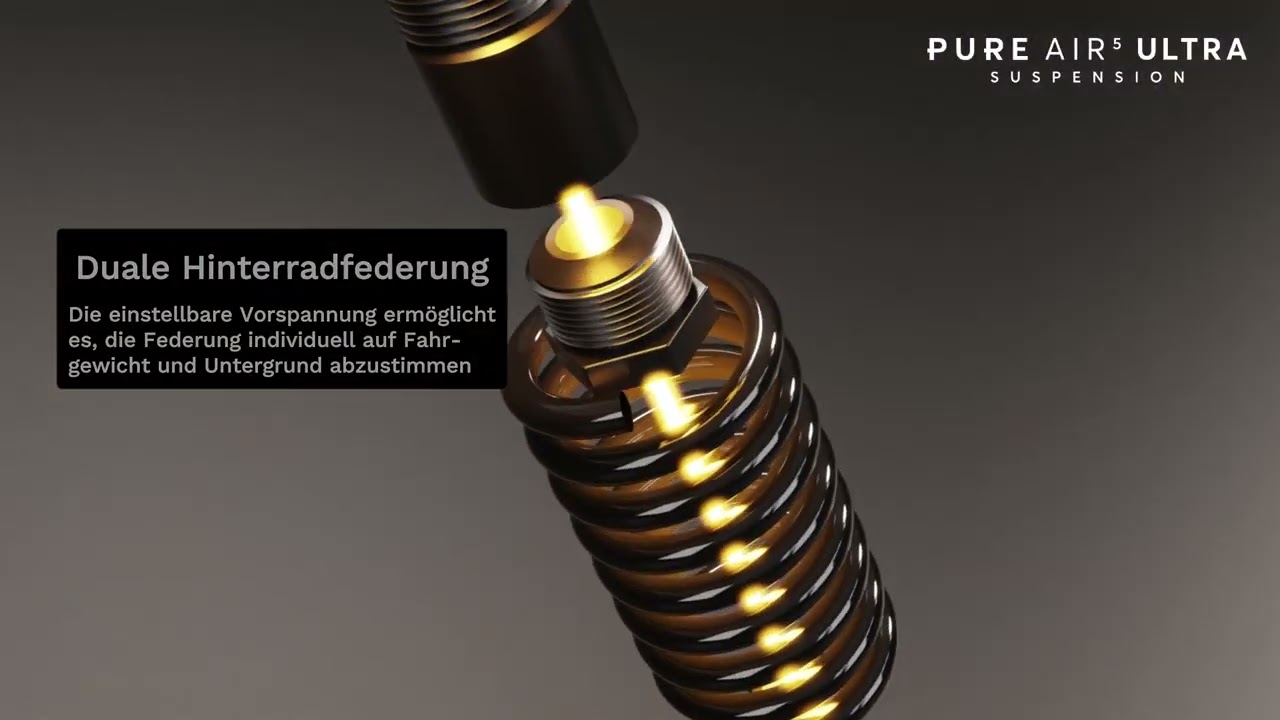 Pure Air⁵ Ultra Suspension &ndash; Die neue Generation der E-Scooter-Federung