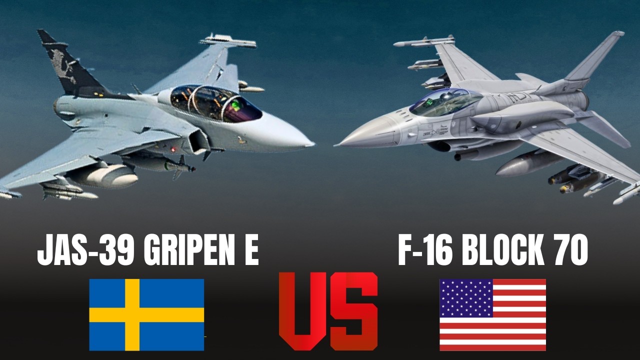Gripen E против F-16 Block 70: какой истребитель самый мощный?