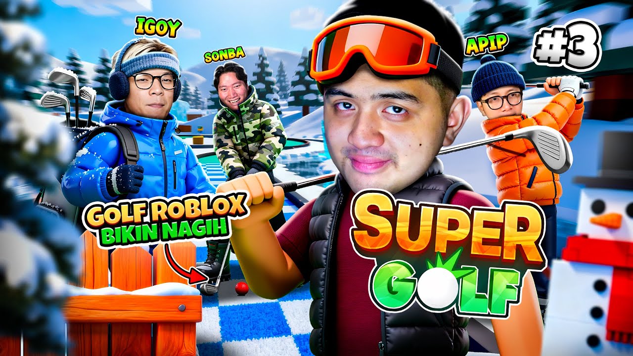KITA KETAGIHAN MAEN GOLF DI ROBLOX !! [ Roblox Golf ]