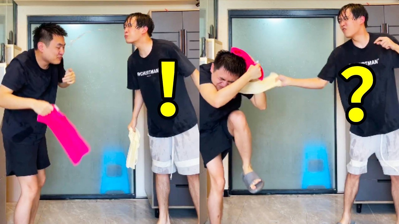 Super Explosive Water-Suppressing Laughter Challenge#funny  #搞笑视频 #搞笑 #challenge