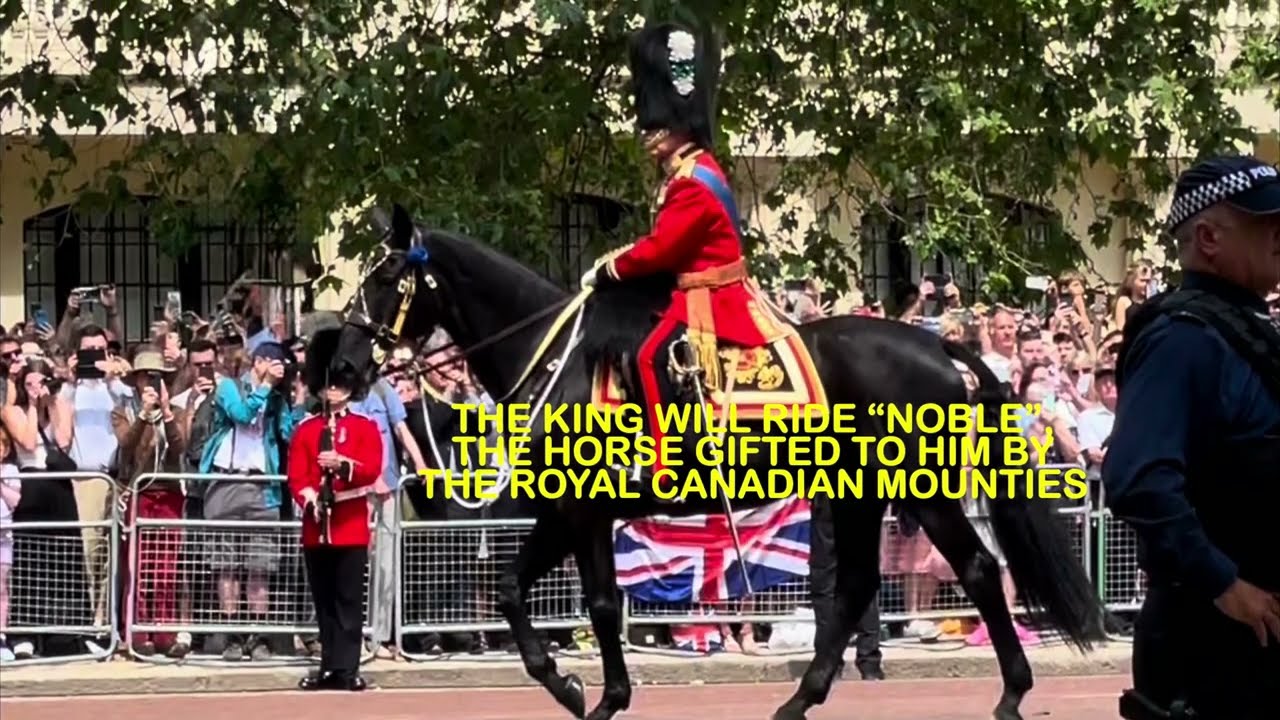 The King on Horseback 2023. Historic!
