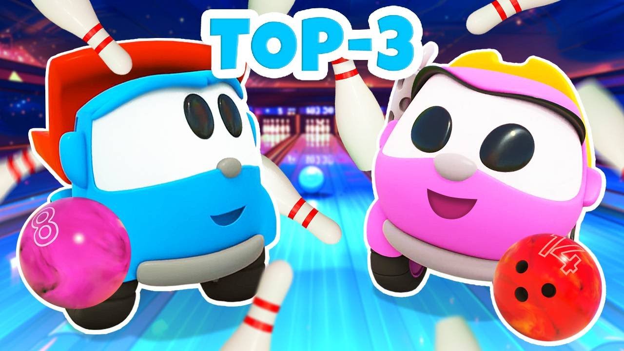 🚛 TOP 3 Cartoons mit Leo und Lea | Lustige Lastwagen und ihre neuen Abenteuer 🎉