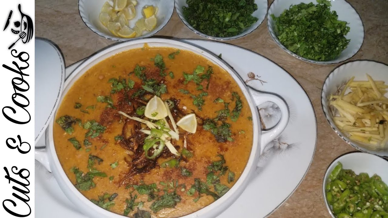 Beef Haleem Recipe | Original Haleem Recipe | Shahi Haleem | Cuts and Cooks