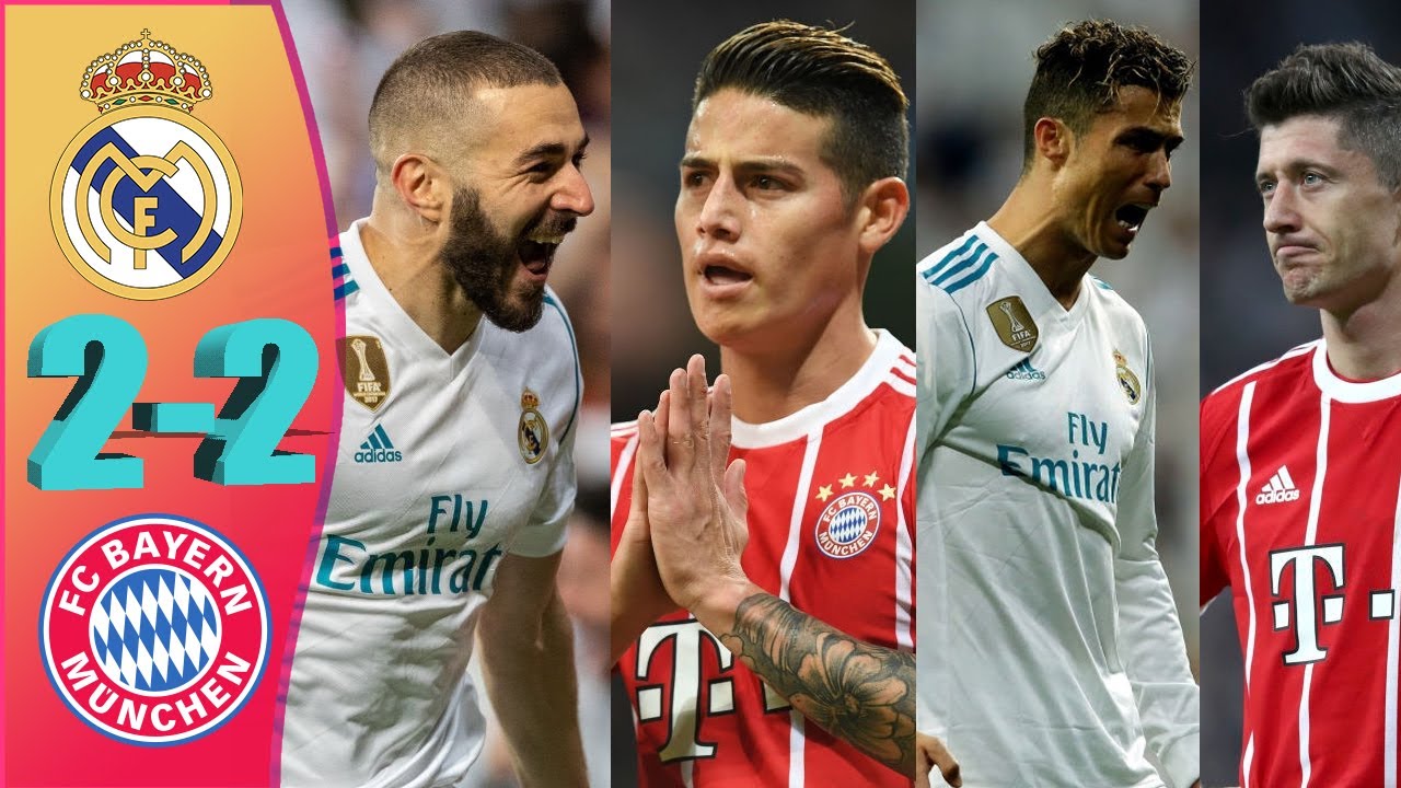 Real Madrid vs Bayern Munich (2 2)(agg 4 3) | UCL Semi-Finals - 2017/18 | Extended Highlights
