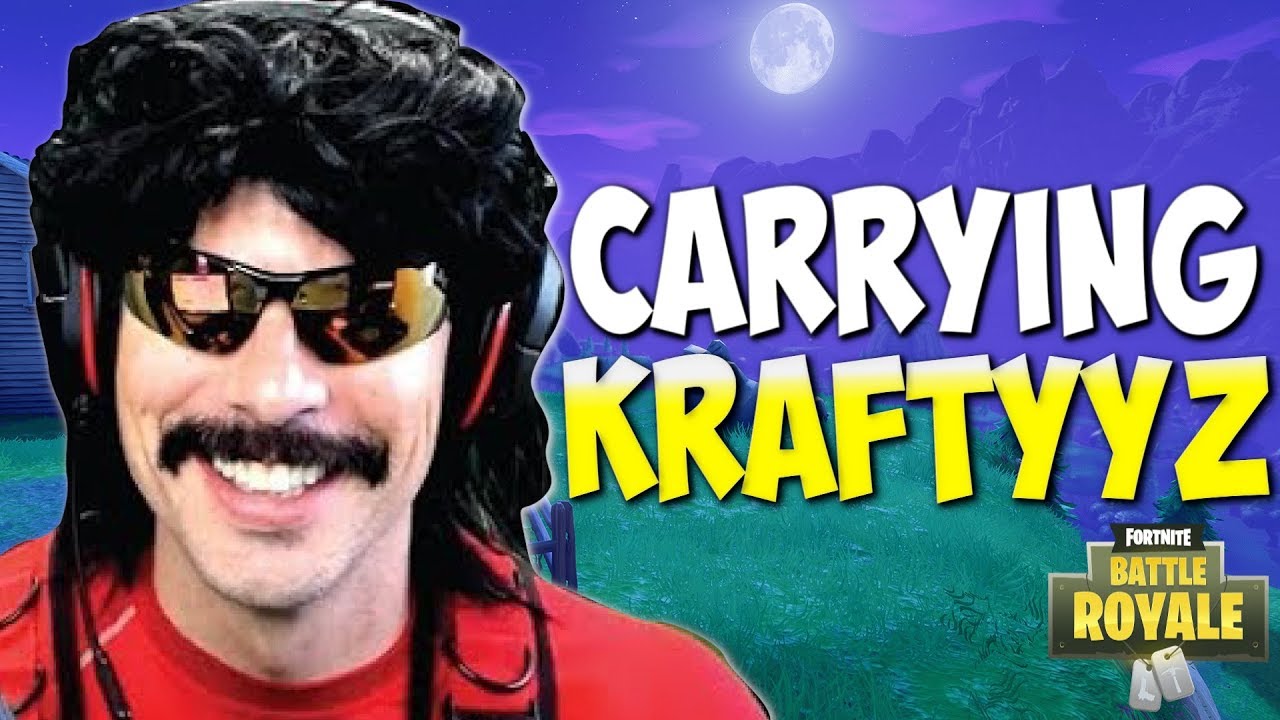 DrDisRespect Carrying Kraftyyz in Fortnite - HighOctane Gameplay (8/23/18) (1080p60)