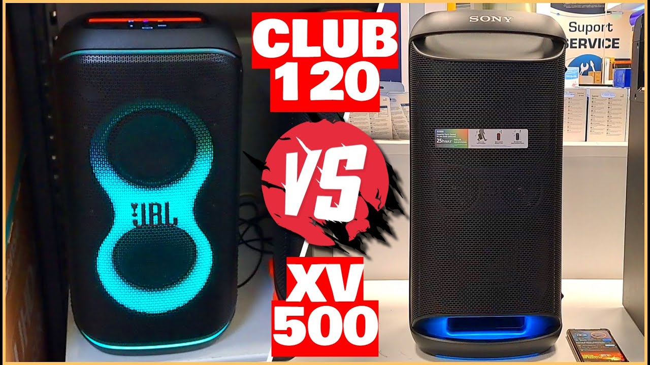 🥵JBL CLUB 120 vs SONY XV500 : DEEP BASS TEST COMPARISON