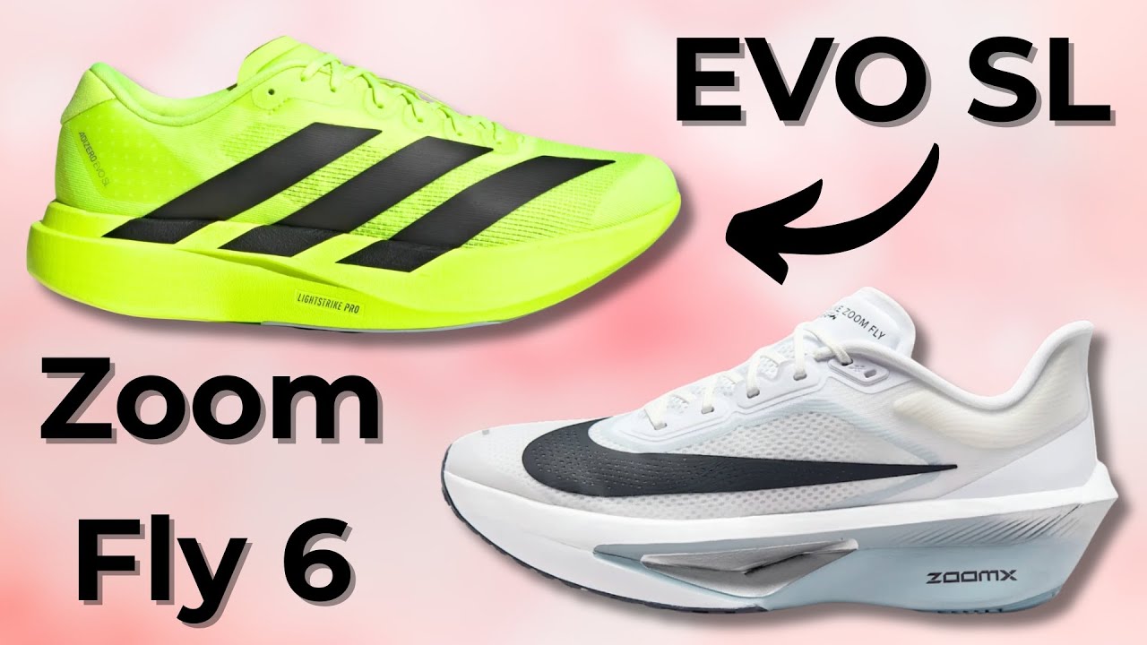 Adidas EVO SL vs Nike Zoom Fly 6 | Which is faster?