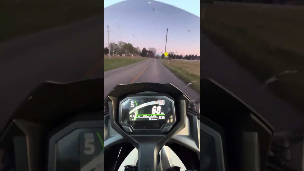 Quick ride on the Ninja 650