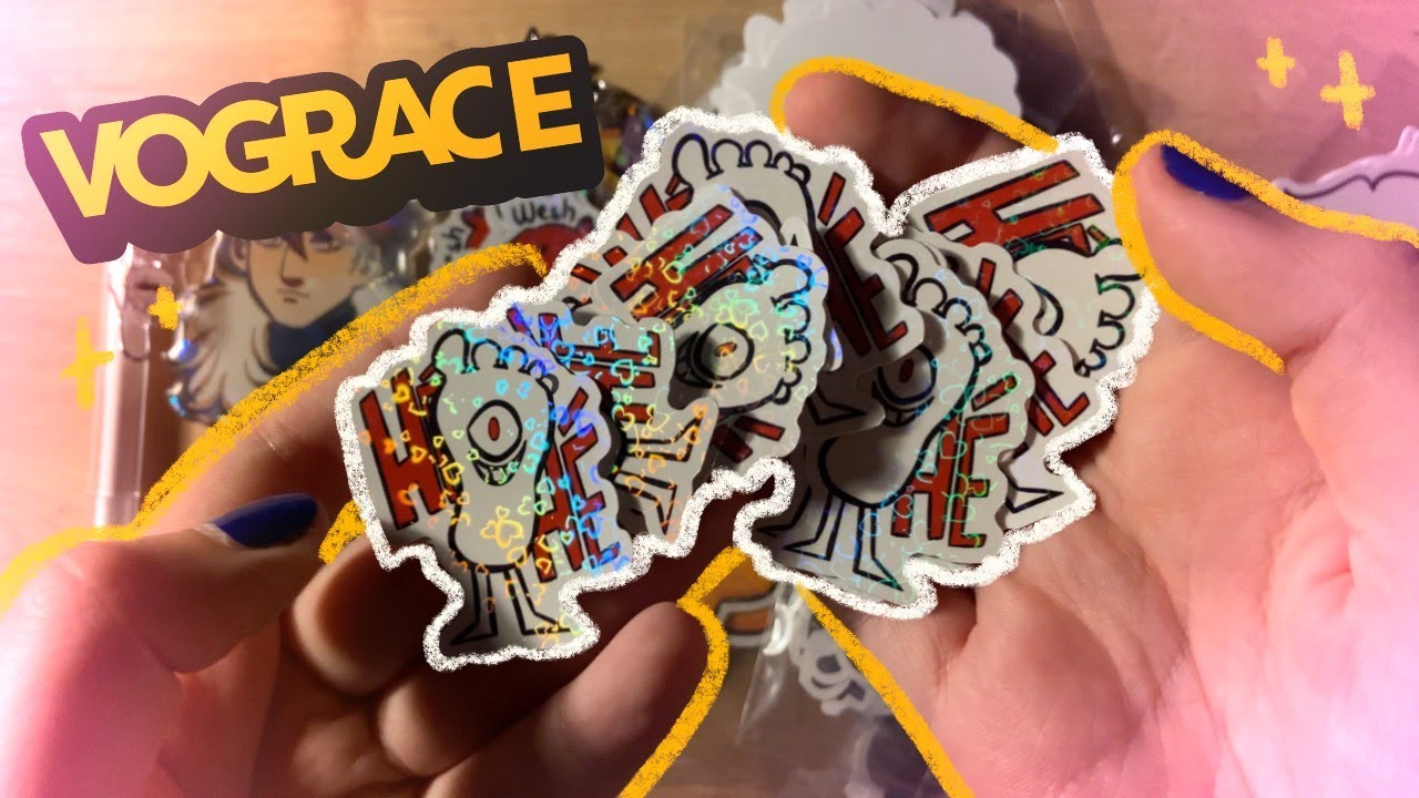 Faire ses propres stickers et autres merch? Oui oui ft @vograce