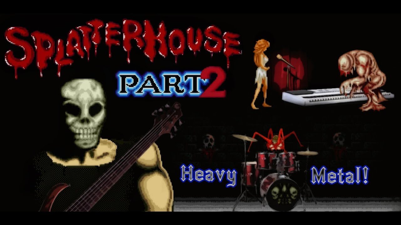 Splatterhouse 2 final boss fight music - metal remake, final version (Dark Resurrection)
