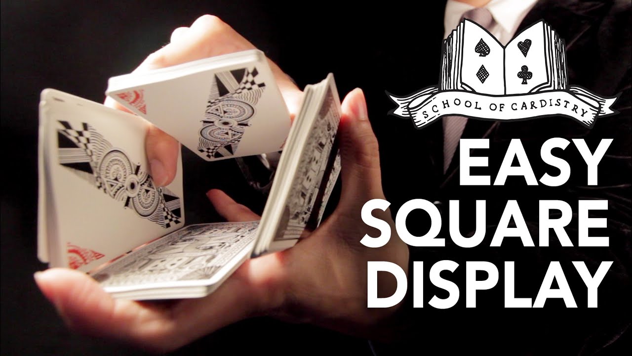 Cardistry for Beginners: Two-handed Cuts - Easy Square Display Tutorial