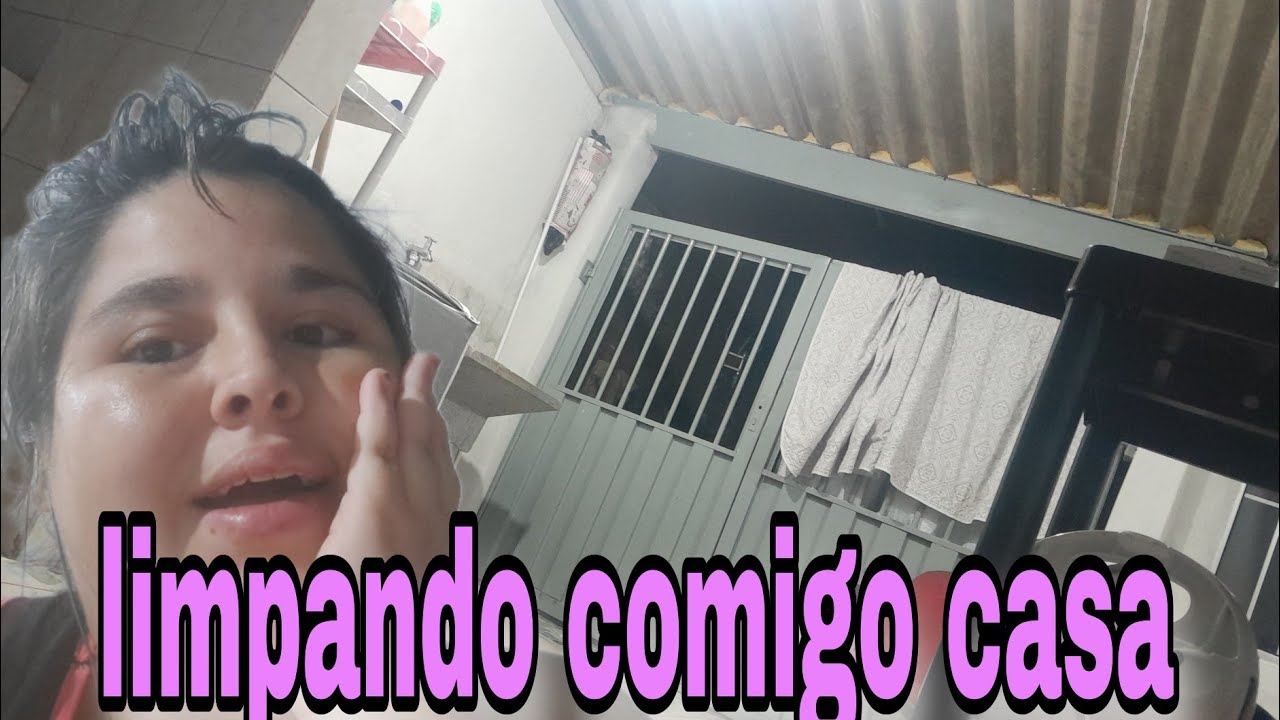 Vídeo de limpeza casa comigo bom noite kkkkkkk 😀