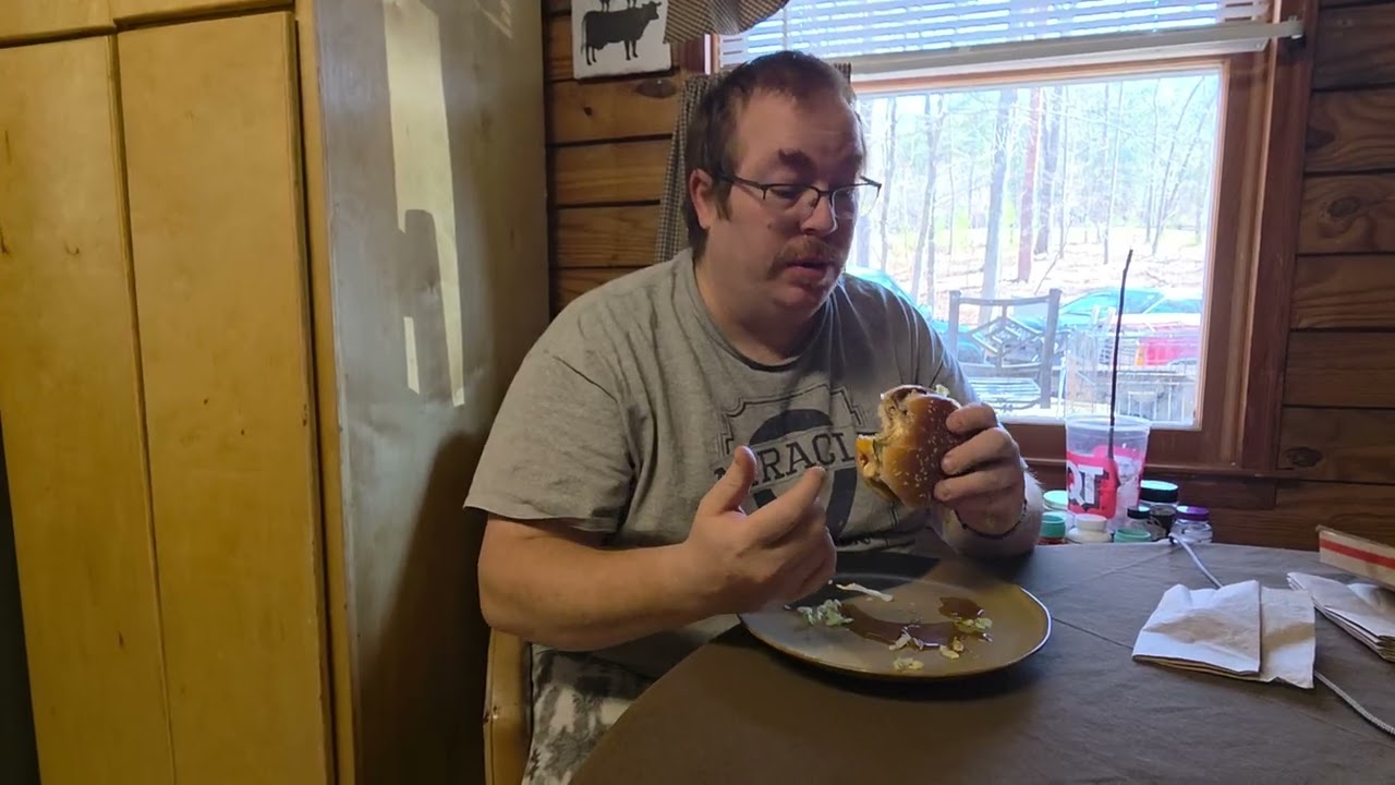 Big Mac with maple syrup