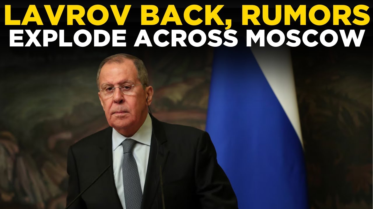 LAVROV Speech LIVE | Russian Foreign Minister Back After Ouster Rumours, Delivers Update