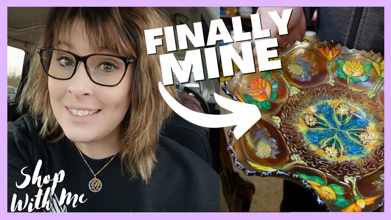 It's FINALLY Mine! | Carlisle Glass Show & Shop With Me for Ebay | Reselling