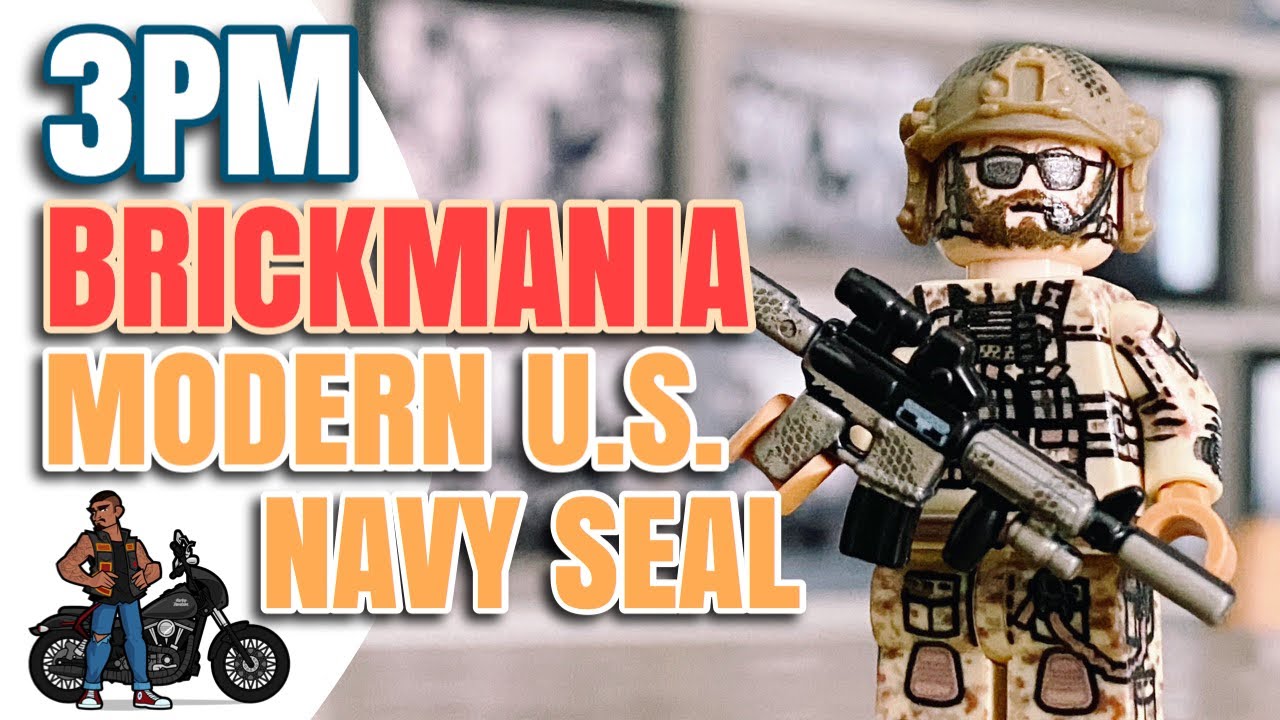 Brickmania Modern US Navy SEAL