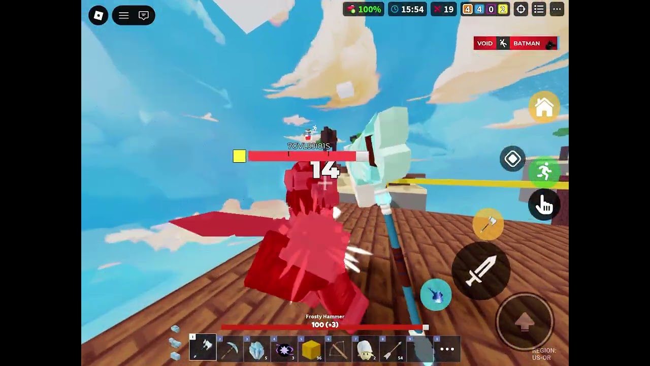Bedwars win