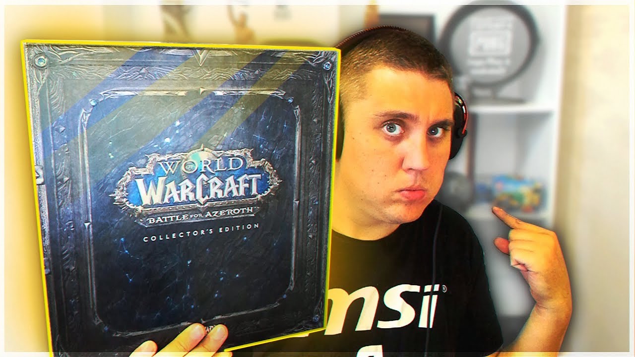 WOW ЗА 6000 РУБЛЕЙ! - World of Warcraft: Battle for Azeroth (Collector's Edition)