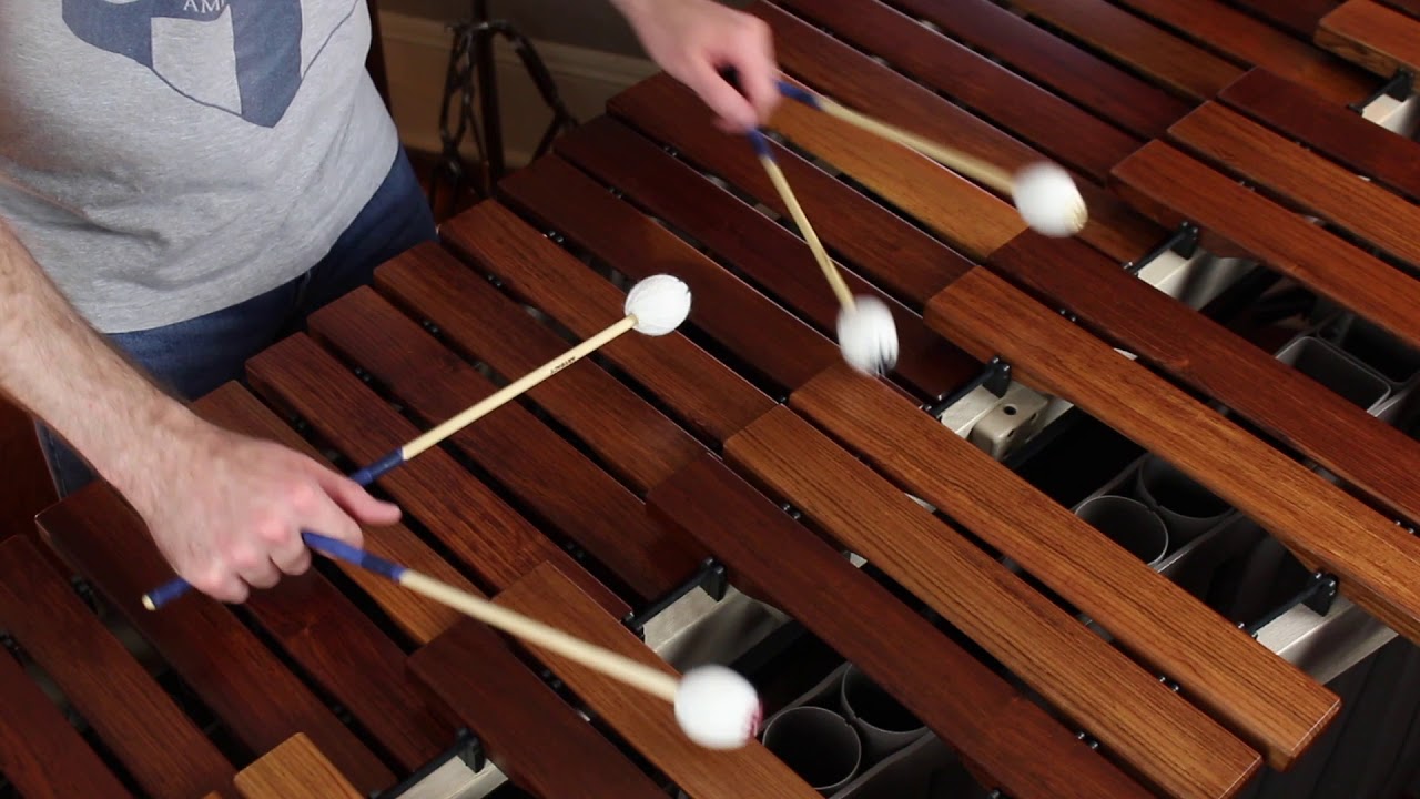 Bach Lute Suite in E minor I Allemande I Marimba