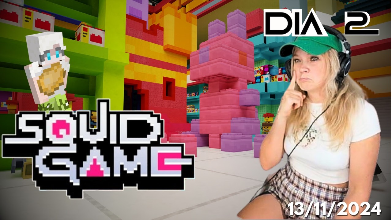 SQUID CRAFT 🤍🤍 | Dia 2 | Stream Completo | Lenay