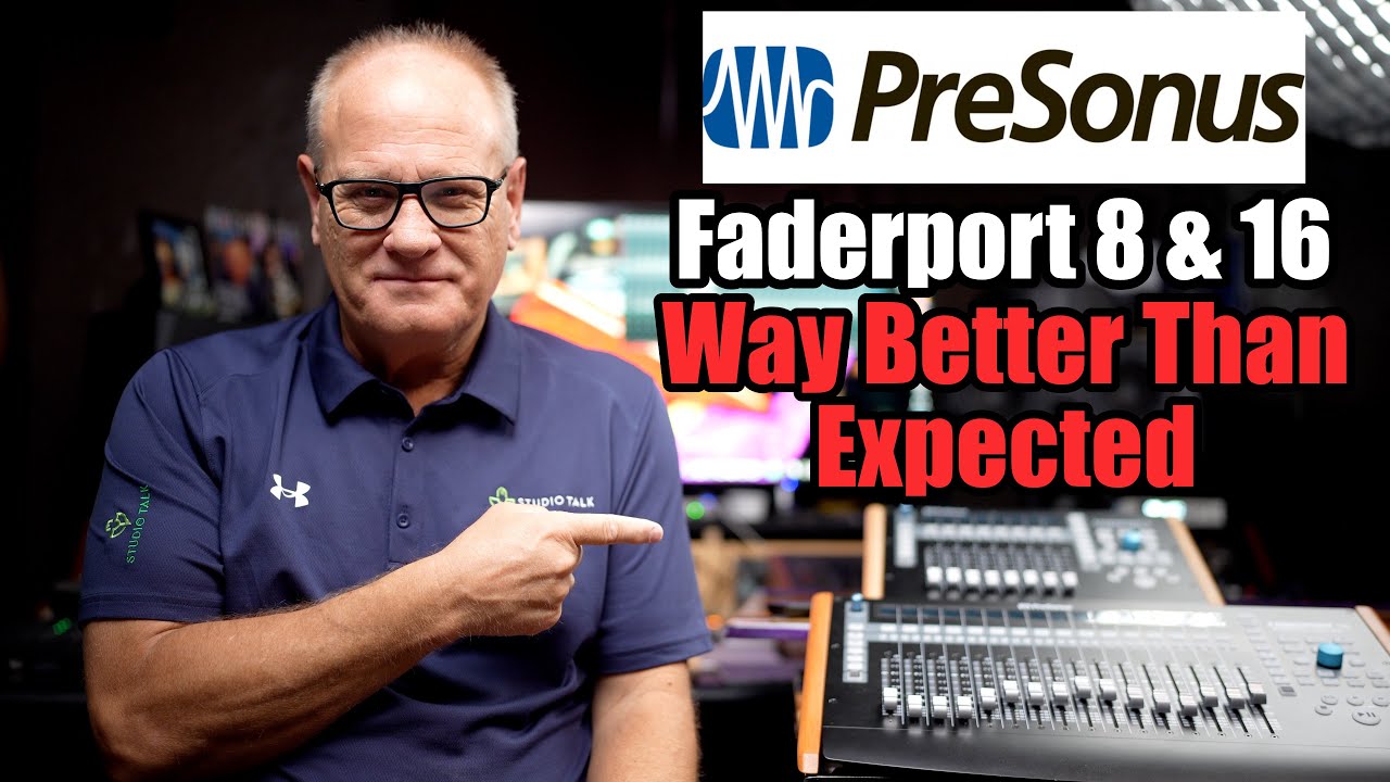 PreSonus Faderport 8 и 16 — намного лучше, чем ожидалось