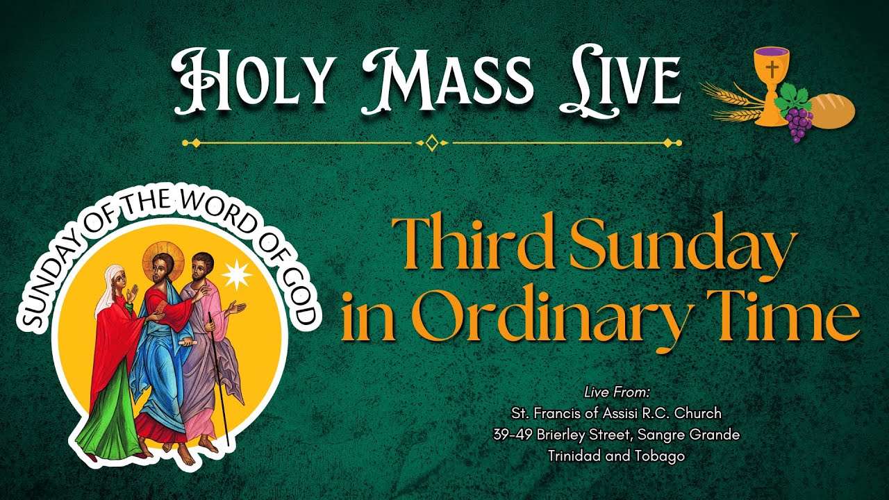 Holy Mass Live: Third Sunday in Ordinary Time | Sunday of the Word of God