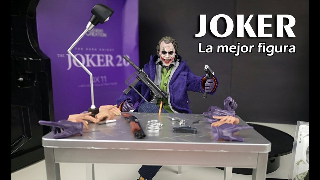 Joker Heath Ledger 1/6 - La mejor figura que consegui en AliExpress - no Hot Toys