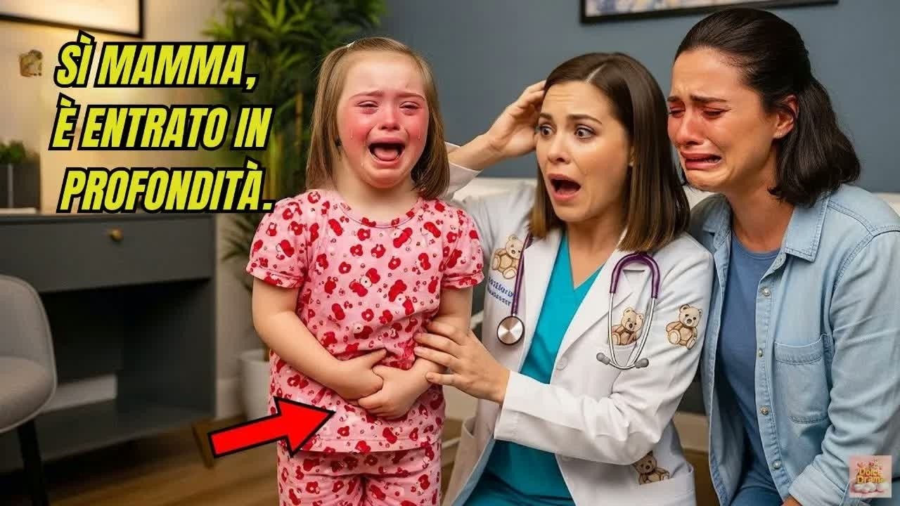 Mamma porta figlia dal pediatra dopo la notte con papà — medico nota errore, chiama il 112 nel p