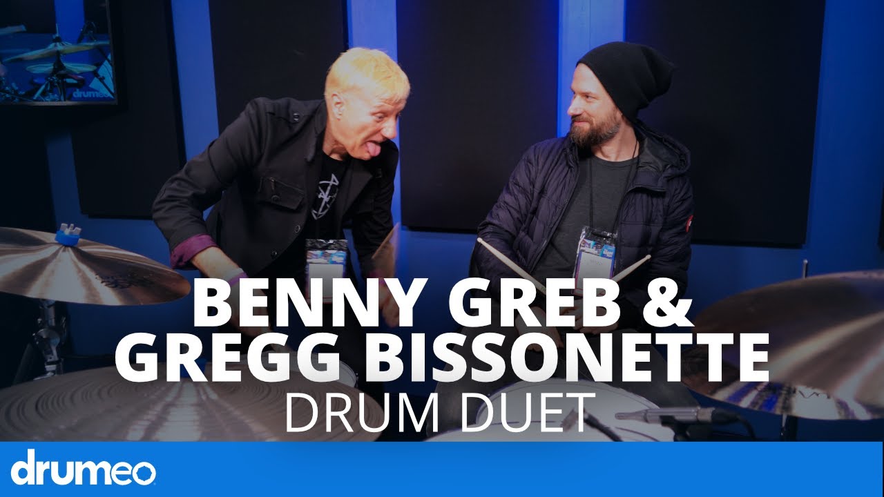 Benny Greb & Gregg Bissonette Drum Duet (Unplanned, Unrehearsed)