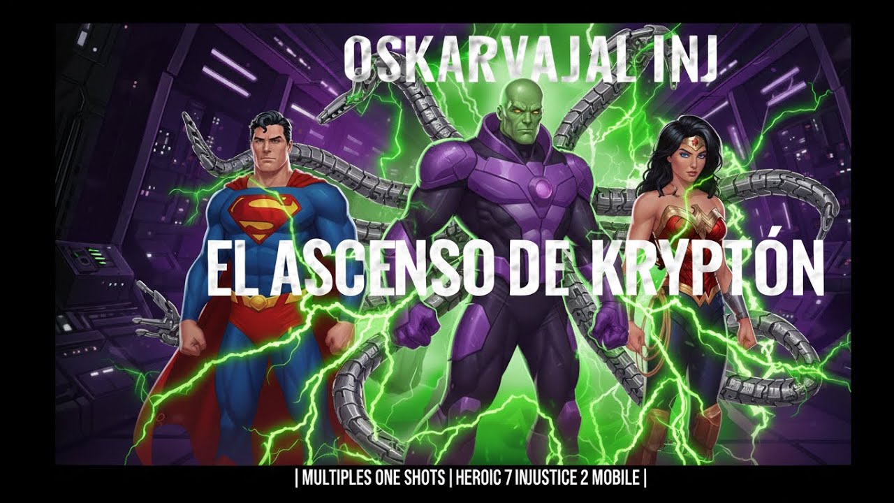EL ASCENSO DE KRYPTÓN | ONE SHOTS |  INJUSTICE 2 MOBILE |