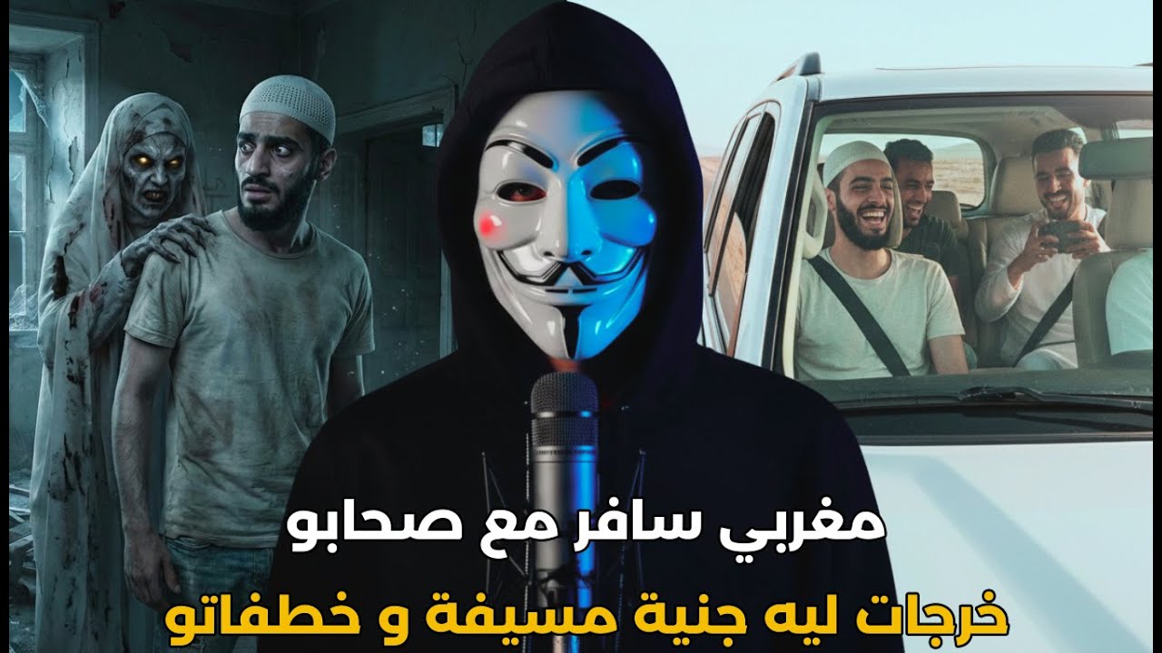 قصة  شاب مغربي سافر مع صحابو حتى خرجات ليه ملكة الجن و خطفاتو لعالم الجن | قصة مرعبة حقيقية