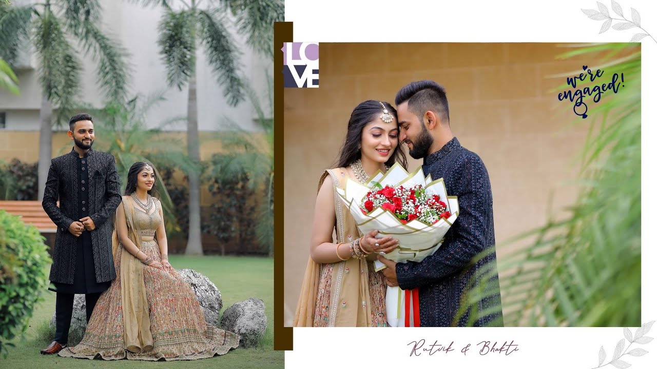 BEST CINEMATIC ENGAGEMENT | RUTVIK ♥ BHAKTI | 2023 | 4K