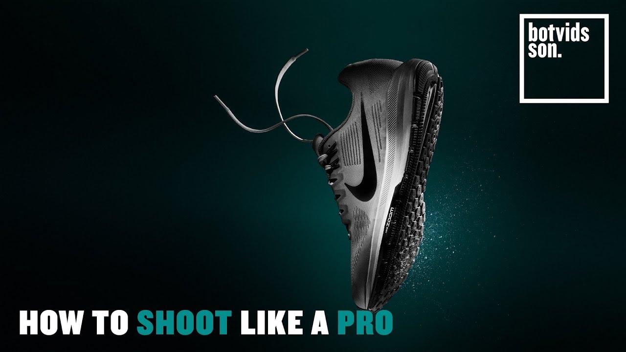 Учебное пособие по предметной фотографии – обувь Nike