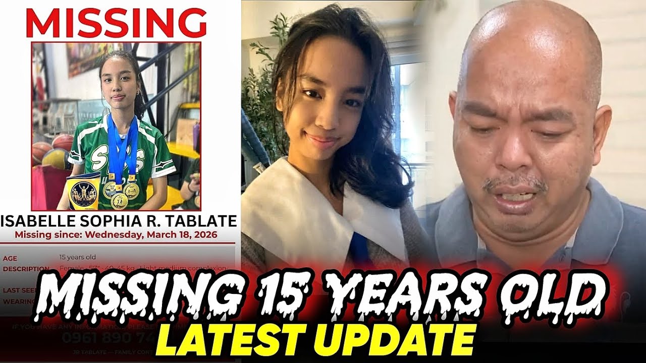 MISSING 15 YEARS OLD ISABELLE SOPHIA TABLATE 3 ARAW NG HINDI MATAGPUAN!