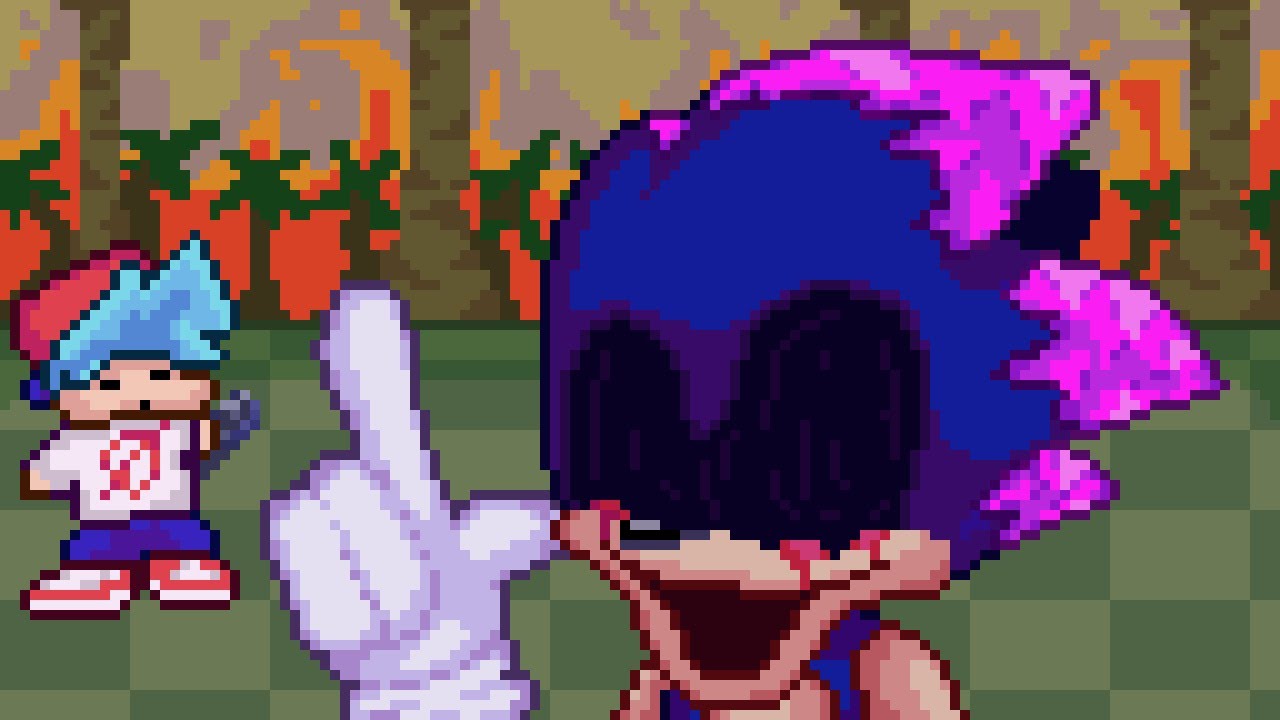 Fnf Sonic.Exe 3.0 | Final Escape but it's pixel (download in desc)