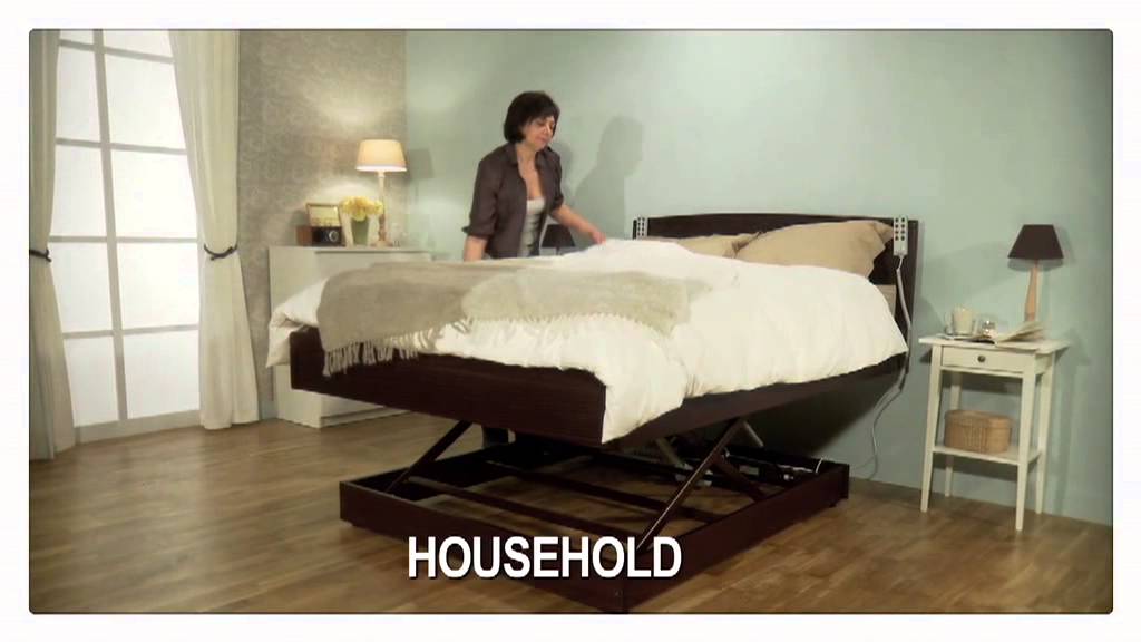 Euro' Design : Comfort and Profiling bed with height adjustable